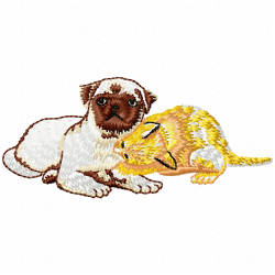 Dogs Embroidery Design 6 Dogs Embroidery Design 6
